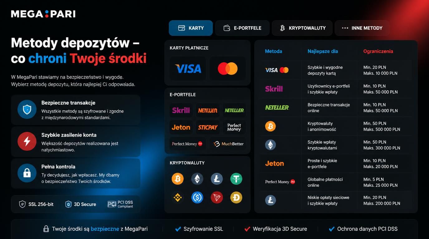 Tabela metod płatności z ikonami.